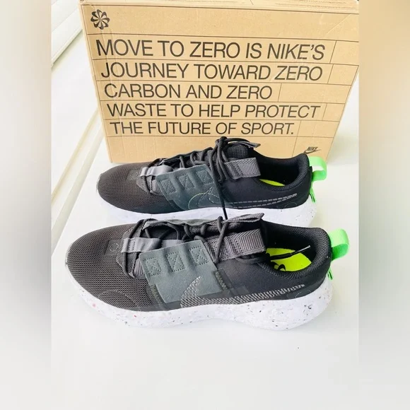 NIB wmns Nke Crater Impact, black off noir, sz 8, orig $155 - Picture 8 of 16